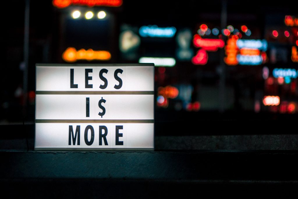 Doing less: the hardest thing I’ve ever done